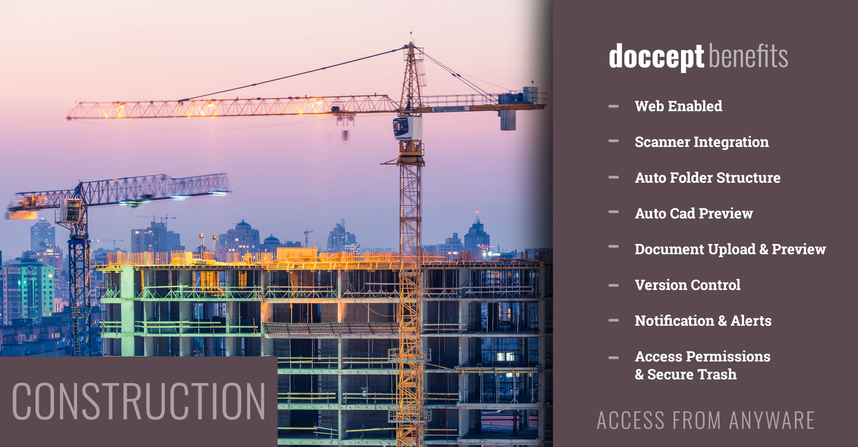 Construction Document Management System